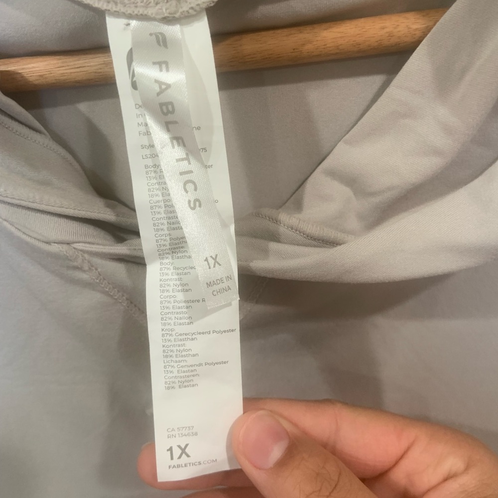 Fabletics Pullover Lightweight Hoodie - image 2